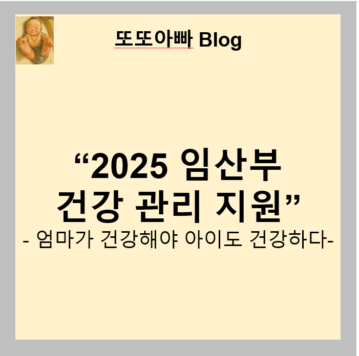 임산부 건강 관리 지원
